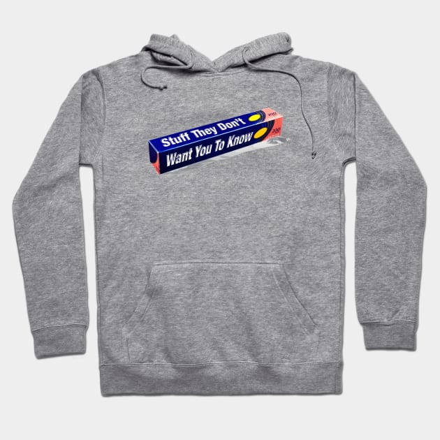 Official STDWYTK Tin Foil Hoodie by Stuff They Don't Want You to Know